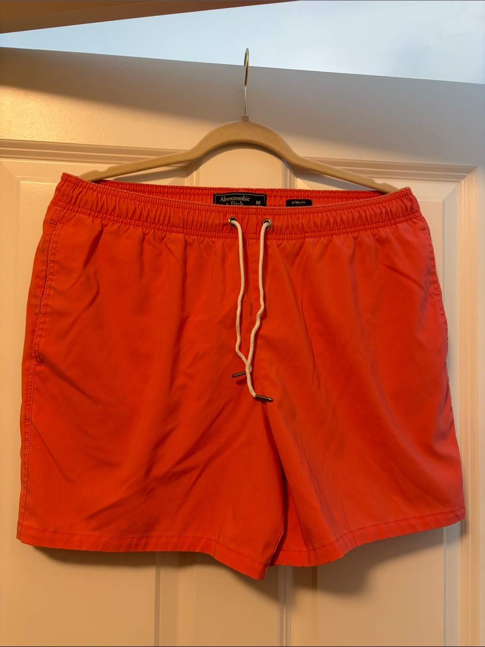 Abercrombie & Fitch Men’s Salmon Swim Trunks